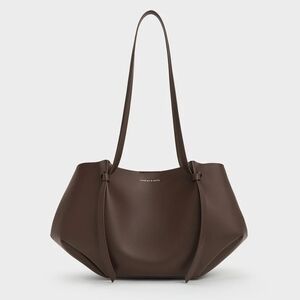 Charles & Keith Dark Brown Shoulder Bag